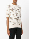 sequin patch top