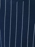 pinstriped jacquard jumper