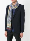 abstract print scarf
