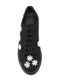 beaded classic sneakers