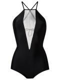 panelled swimsuit