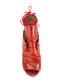 lace-up open toe sandals