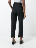 tailored cropped trousers