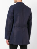 multi-pockets midi coat