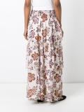 floral print maxi skirt