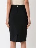high waisted pencil skirt