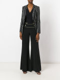 decorative button palazzo pants