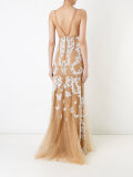 backless beaded gown