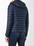 zipped detachable hood jacket