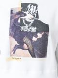 collage print sweatshirt