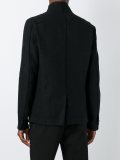 buttoned blazer