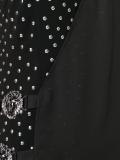 studded single shoulder dress