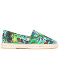 tropical print espadrilles