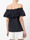 ruffled blouse 