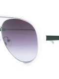 Sacai x Linda Farrow飞行员太阳眼镜