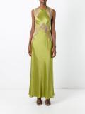 lace insert dress