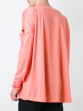 cut-out longsleeved T-shirt