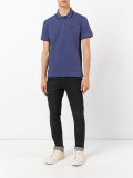 embroidered logo polo shirt