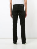 zipped detail skinny jeans