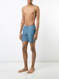 geometric print swim shorts