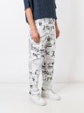 printed chinos 