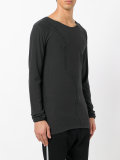 frayed effect jumper