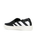 striped slip-on trainers