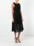 sleeveless broderie anglaise dress