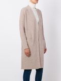ribbed cardi-coat