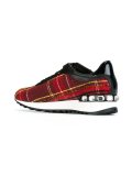 checked sneakers