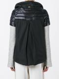 shortsleeved puffer jacket