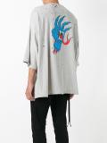 distressed printed T-shirt 