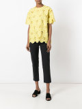 lace detailed blouse
