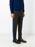 skinny fit trousers