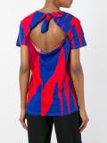 geometric print T-shirt
