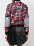 logo printed bomber jacket 