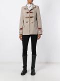 straps patch military jacket