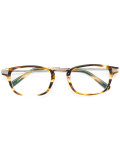 tortoiseshell square glasses