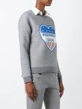 'beginners luck' print sweatshirt