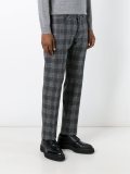 checked trousers