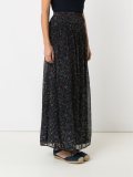 long silk skirt