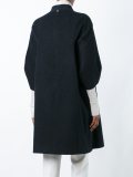 mock neck coat