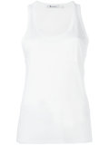 scoop neck tank top