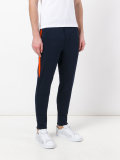 stripe side jogging trousers