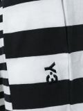 混合条纹无袖连身长裤