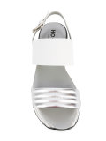 platform sling-back sandals