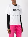 'Zero'挖剪式T恤