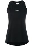 logo print tank top