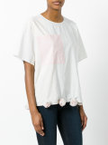 pompom hem T-shirt