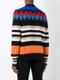multi print oversized jumper